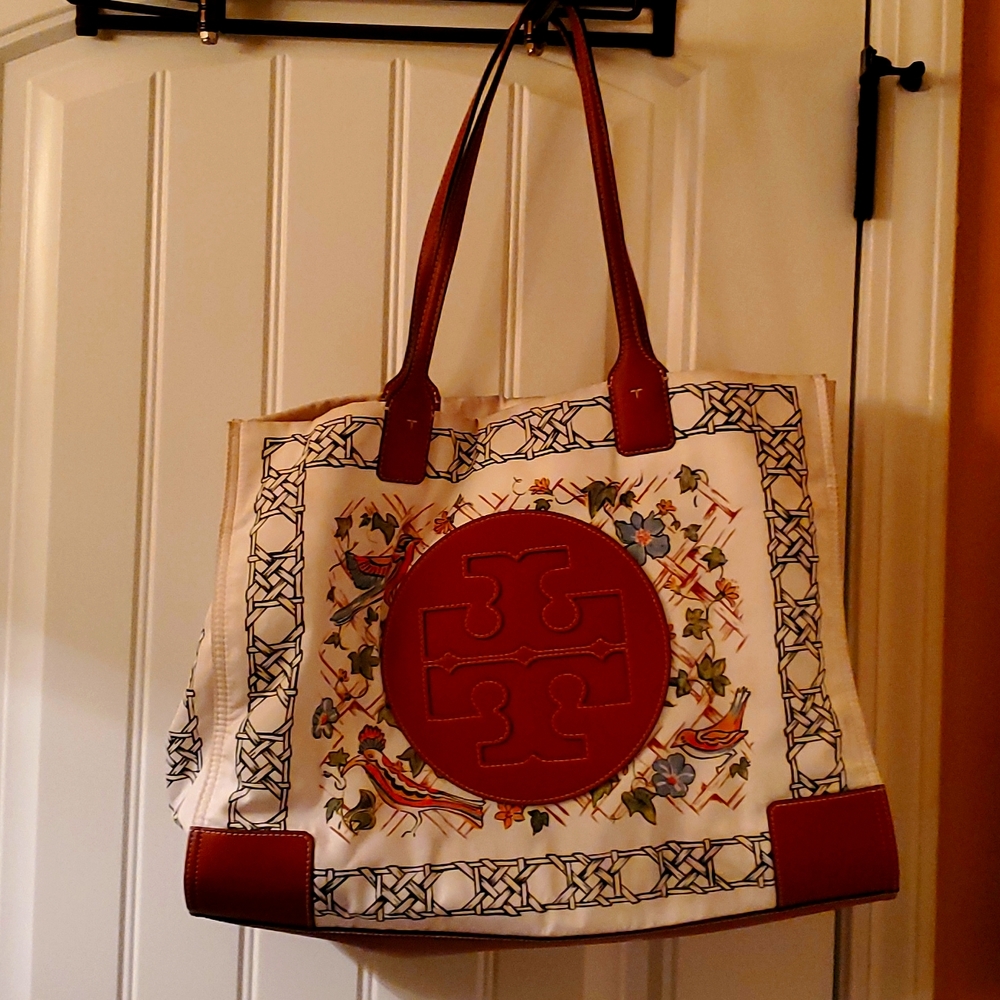 Large Tory Burch Tote - nylon
